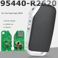 95440-R2620 433MHz 4A Fob Smart Remtoe Key 3 Button Keyless for Kia Sportage 2023