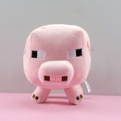 My World Figures Plush Toy Stuffed Animal - Pig 16cm/6.3