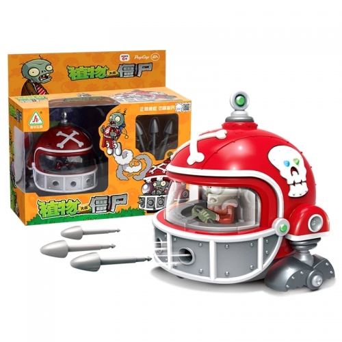 Plants Vs Zombies Action Figure ABS Shooting Toy Model Rugby Zombie