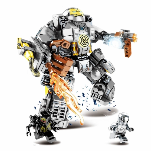 Mech Armor Iron Man Block Figure Toys Compatible 328 Pieces MK1