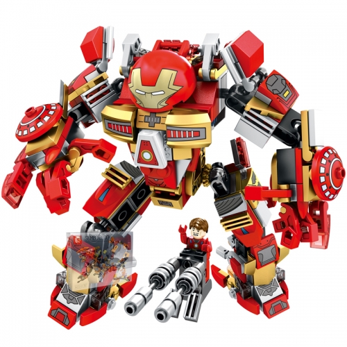 Mech Armor Iron Man Block Figure Toys Compatible 339 Pieces MK16