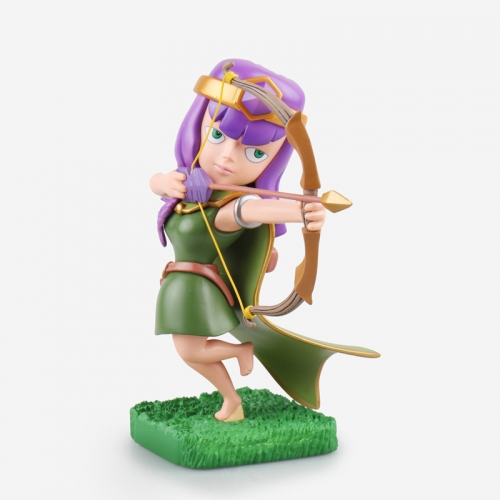 Clash of Clans Archer PVC Action Figure Toy 15cm/6Inch Tall