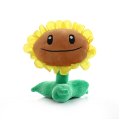 Plants VS Zombies Plush Toy Stuffed Animal - Sunflower 16CM/6.3Inch Tall