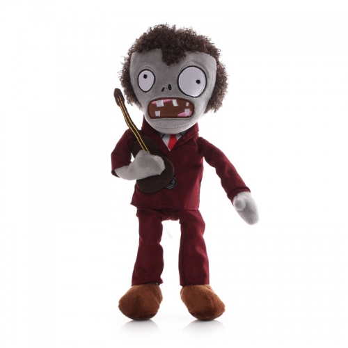 Plants VS Zombies Plush Toy Guitar Dancing Zombie 30cm/12Inch Tall