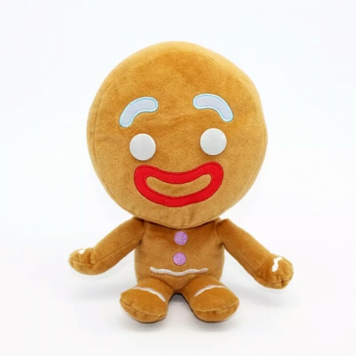 Shrek Big Headz Gingy Gingerbread Man Stuffed Plush Toy 25cm/10Inch Tall