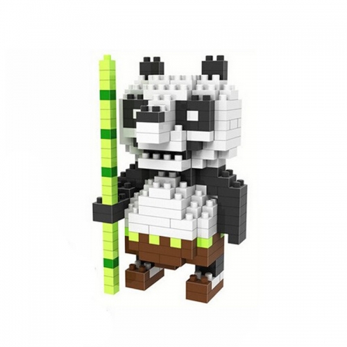 LOZ Kongfu Panda Figure Diamond Mini Building Blocks DIY Block Toys 200Pcs Set