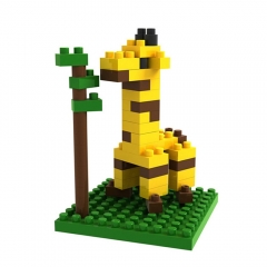 LOZ Giraffe Diamond Mini Building Blocks DIY Block Toys 60Pcs Set