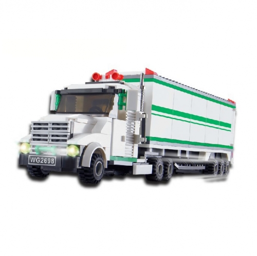 WANGE Truck Series Compatible Building Blocks Mini Figure Toys 352Pcs Set 37101