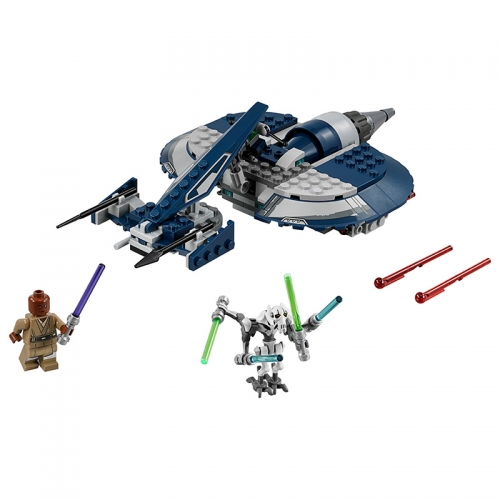 Star Wars General Grievous' Combat Speeder Building Blocks Kit Mini Figure Toys 163Pcs Set