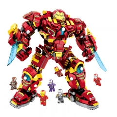 Iron Man Mech Armor Block Figure Toys Building Kit Compatible 1452 Pieces NO.76068