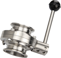 Stainless Butterfly Vacuum Valve