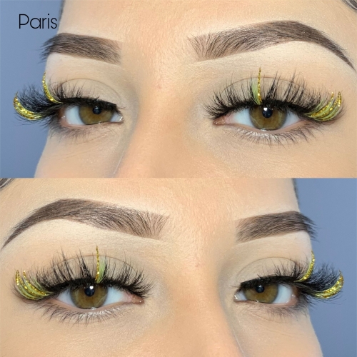 Paris（18MM GLITTER TWO TONE MINK）