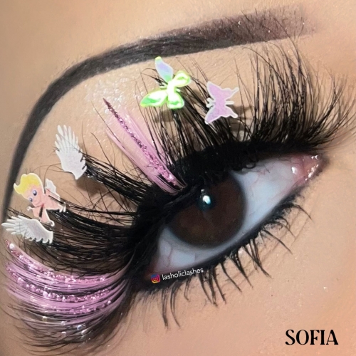 SOFIA（25MM FLOWER BUTTERFLIES LASHES)
