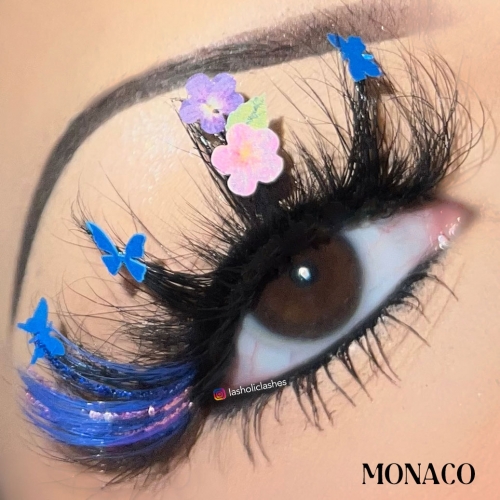MONACO（25MM FLOWER BUTTERFLIES LASHES)