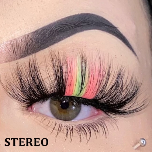 STEREO（25MM TWO TONE MINK）