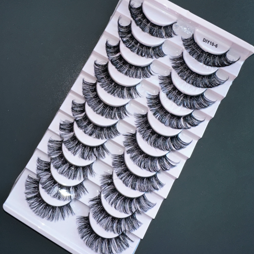 10 Pack DIY Russian Curl Lashes