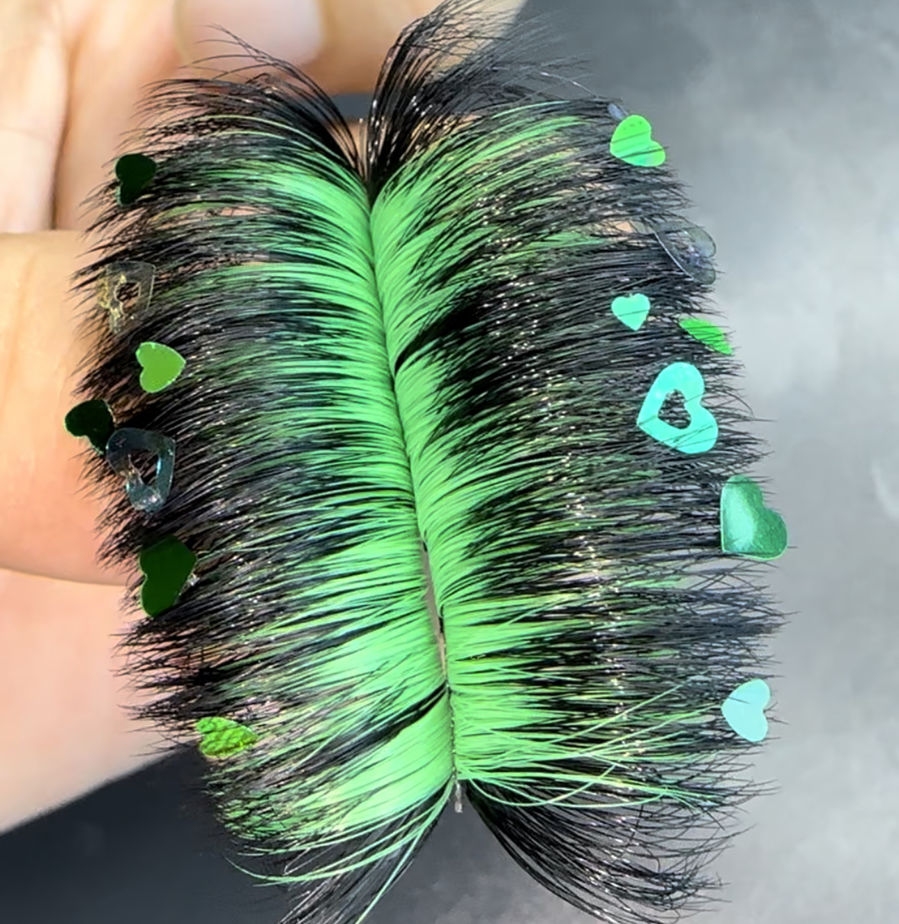PEACOCK (25mm Ombré Lashes with decals)