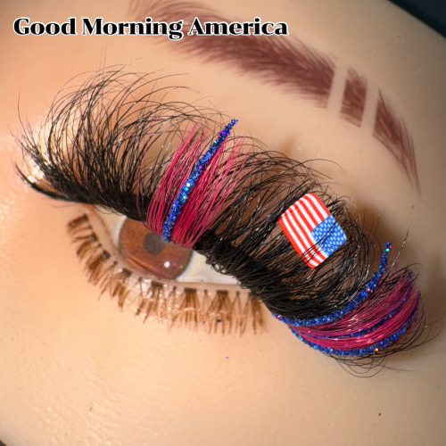 Good Morning America (25mm Glitter Mink Lashes)