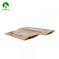 PCW series rectangular cowhide paper open transparent window connecting body carton