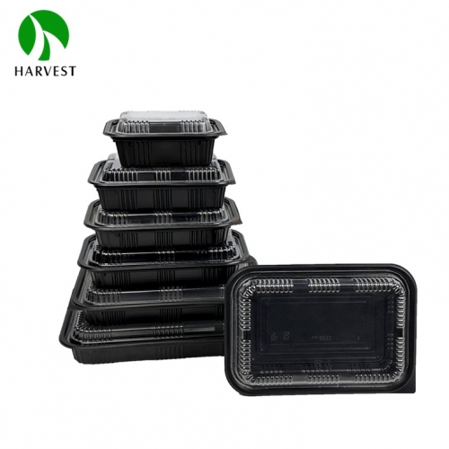 Microwaveable Rectangular Plastic Food Box - PP-85 Series