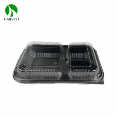 3-Compartments Plastic Bento Food Box - DC-1008-3