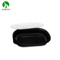 Microwaveable Takeaway Oval Plastic Food Box - 180PP Series