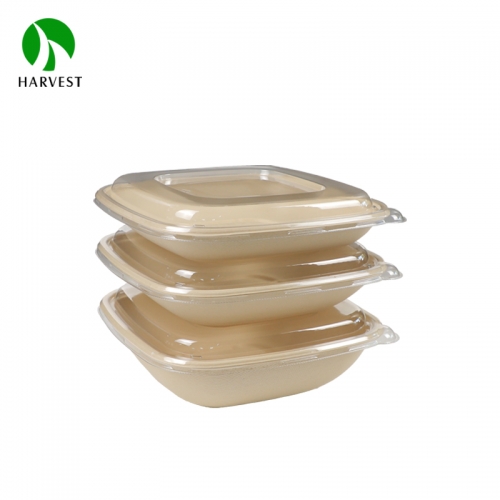 CB series 8.5 -inch square bamboo will be environmentally friendly salad bowl