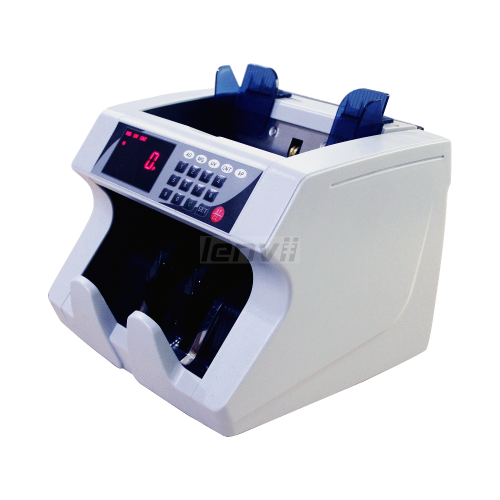 LENVII LV-BC2000 Bill Counter, Vertical Cash Counter, Check USD, Euro, Malaysian ringgit（MYR), RMB