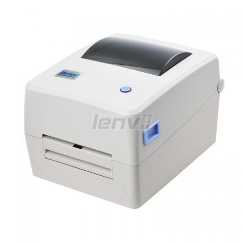 LENVII LV-TT424B 110mm 4.3inch 203dpi Thermal and Thermal-Transfer Label Printer,Thermal and Thermal-Transfer Barcode Printer, USB 2.0 Interface