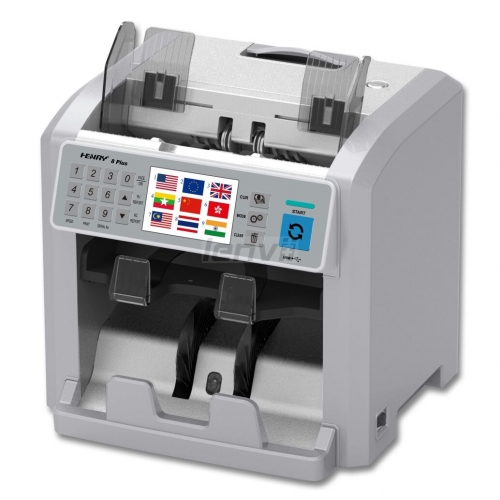 LENVII LV-8S Bill sorting machine, Foreign currency counting machine, currency checking machine, sorting machine