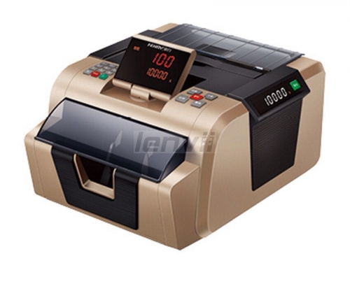 LENVII LV-2900 Fashion double screen LED display foreign currency counting and checking machine
