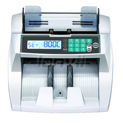 LENVII 800 Foreign Money Counting US Dollar Euro Multi-Country Currency Detector Universal Currency Counter White