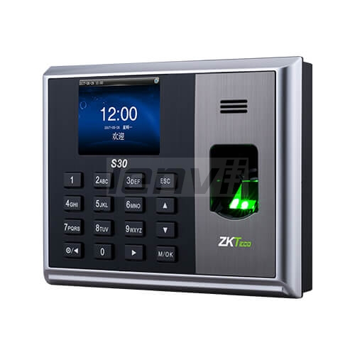 ZKTeco S30 Fingerprint Attendance machine ID Password Attendance System multi-Language