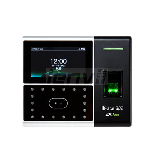 ZKTeco iFace302 Face Recognition Fingerprint Password Attendance Machine