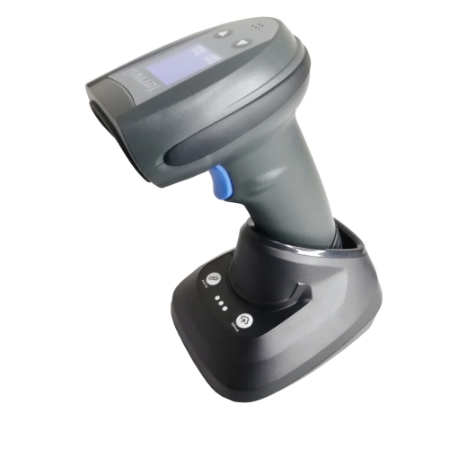 LENVII CW800 Wireless Barcode Scanner With Screen QR Bluetooth Barcode Reader Supports Reading 1D 2D Barcodes With Storage Function