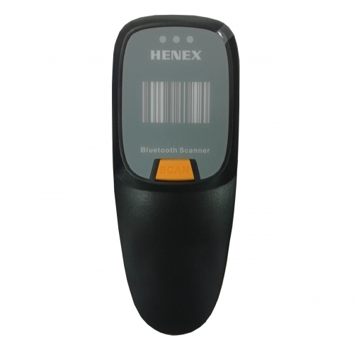 HENEX HC-2000R Мини беспроводной сканер штрих-кода Портативный считыватель штрих-кода 1D и 2D, совместимый с Bluetooth и беспроводной связью 2,4G, кар