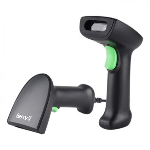 LENVII C700 1D/2D/QR-Code Handheld Barcode Scanner with Topspeed Scanning USB Exquisite Appearance and High Quality