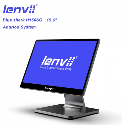 LENVII Blue shark H156SG  15.6" POS Touch Monitor Android System Desktop POS  System