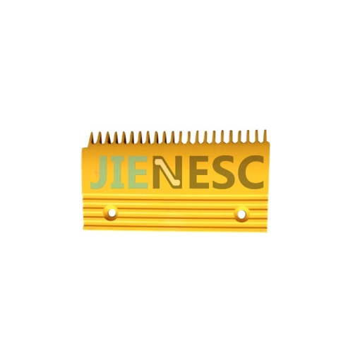BEVG Escalator Comb Plate for Canny Escalator, 22Tooth LHS Yellow L=204mm