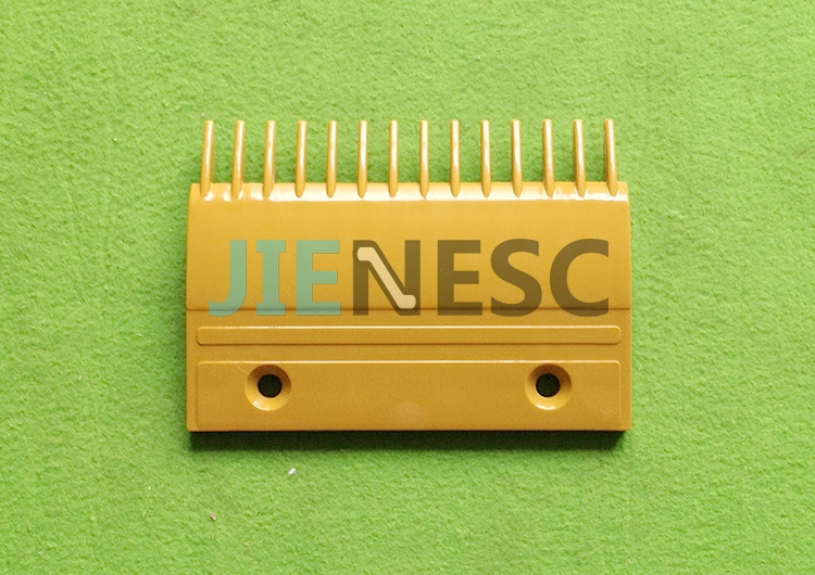 YS013B578 127.3*92.7mm yellow escalator comb plate for