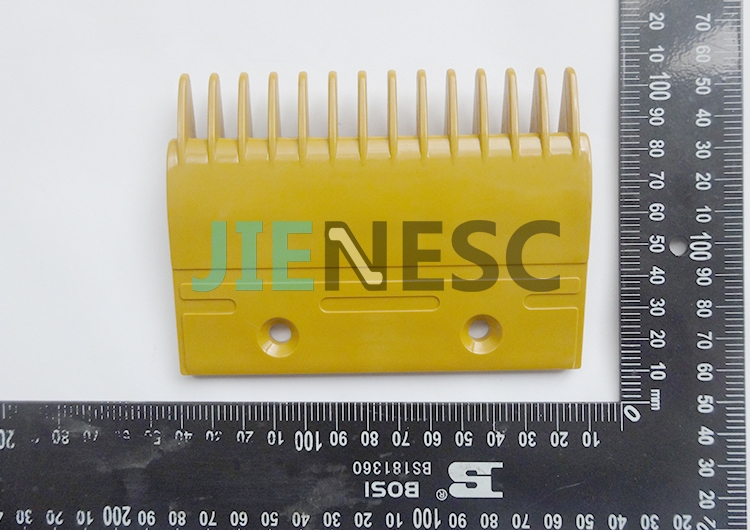 YS017B313 yellow color escalator comb plate for