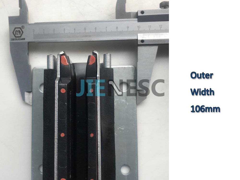 KM51000110V003 SLG20 elevator guide shoe for T75