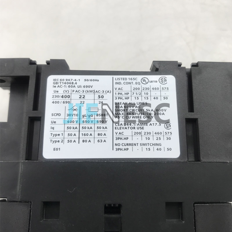 3RT5036-1AL20 Elevator Contactor from Siemens