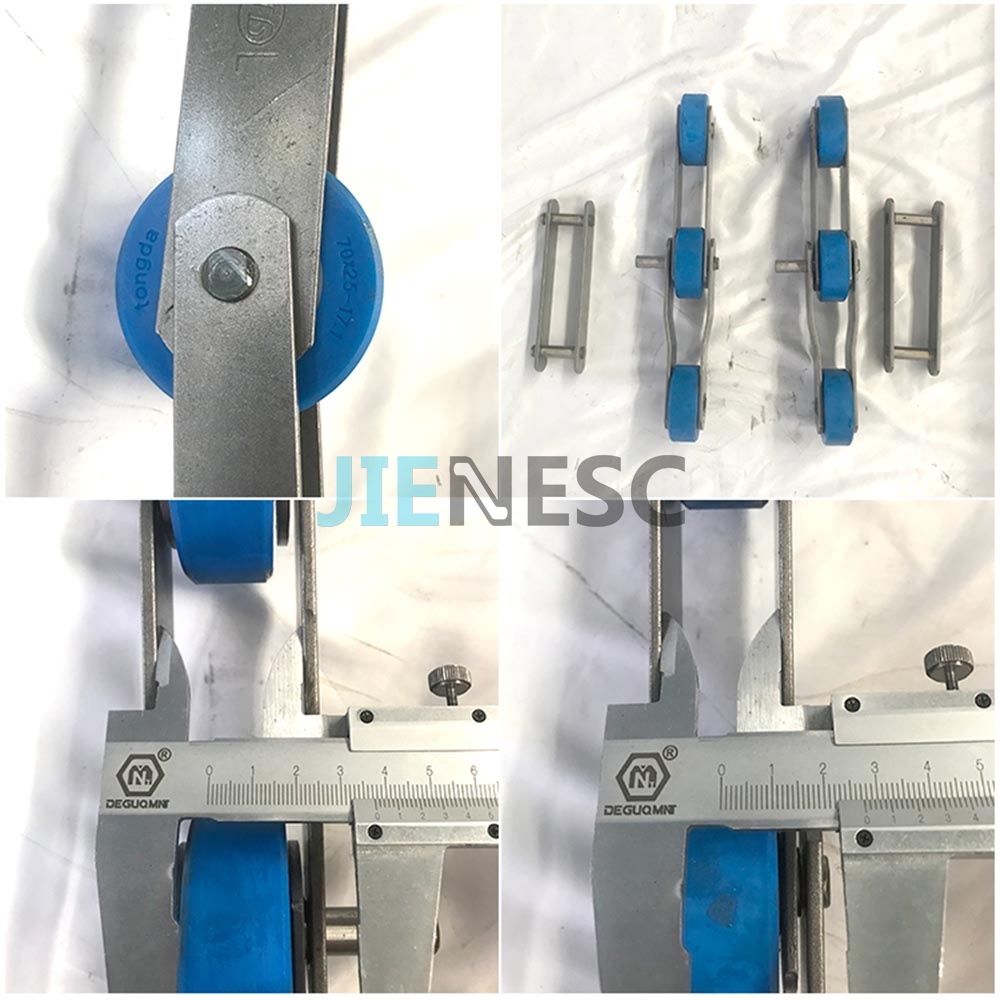 FES 90KN 133.33mm Escalator step chain for SJEC