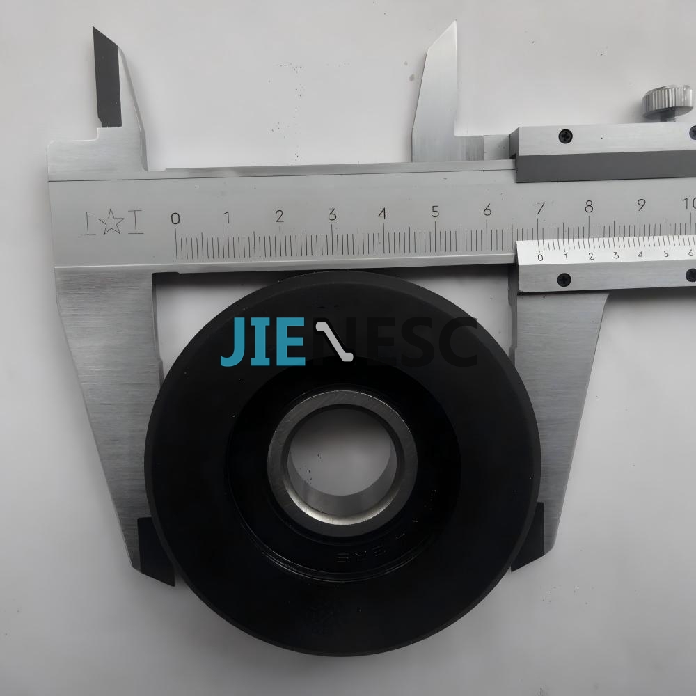 70*25mm 6204 Balck Escalator Step Roller From Factory