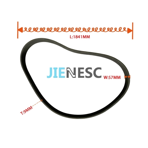 SVH399026 NAA336226 50630461 1841mm 12RIBS Escalator Handrail V-Belt From Factory