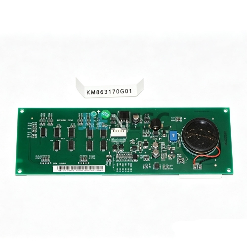 KM863170G01 Elevator display PCB board replaced by KM50017293G01 for gong in stock