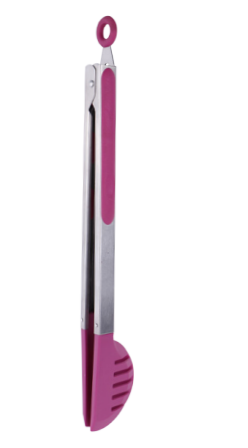 Kitchen Tongs 12 inches Stainless Steel Silicone BBQ tong