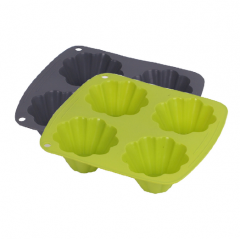 Silicone Briochette Cake Mold Bakeware Pudding Mold Jelly Cup DIY Soap Mold