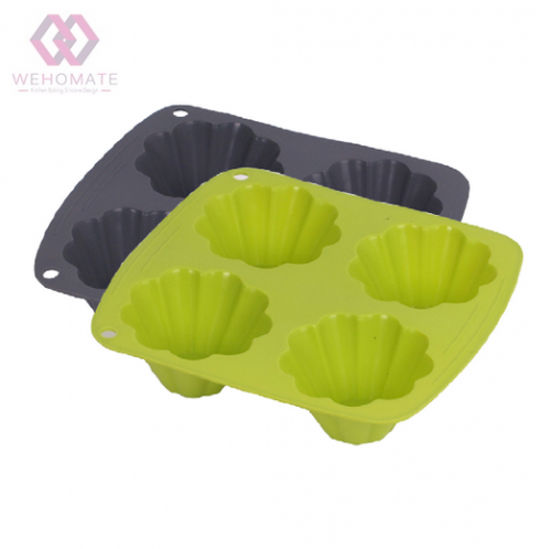 Silicone Briochette Cake Mold Bakeware Pudding Mold Jelly Cup DIY Soap Mold